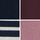 Navy Blue/Red/Pink/Breton Stripe