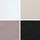 Black/Brown/Cream/White