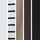 Black/Chocolate Brown/Taupe Brown/Stipe/White