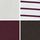 Chocolate Brown/Berry/Stripe/Cream