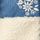 Blue Embroidered