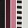 Black/Stripe/Berry/Mid Pink/Cream