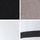 Black/Taupe Brown/Stripe/White