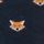 Tan & Navy Fox