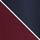 Burgundy Red/Navy Blue