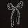 Black Diamanate Bow