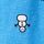 Blue Snowman