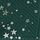 Satin Green Foil Stars