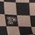 Checkered Print Brown