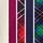 Blue/Green/Red/White/Pink Waffle & Rib