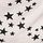 Black And White Tossed Stars
