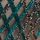 BLACK IVY Green Geo Embroidered
