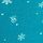 Evening Tide Blue Mini Snowflakes Smooth