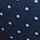 Noir Navy Blue Dot Print