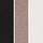 Black/Taupe Brown/White