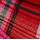 Bright Vermillion Red Tartan