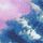 Tie Dye Ensign Navy Blue