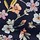 Noir Navy Blue Floral