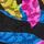 Pure Black Multi Color Tropics