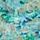 Aqua Floral Blue