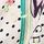 Striped Floral Fauna White