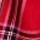 Lipstick Red Shine Plaid