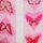 Pink Flora Butterfly Stripe