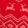 Lipstick Red Reindeer Fairisle Smooth