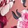 Vintage Rose Pink Floral