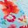 Happy Poppies Blue