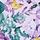 Purple Garden Butterflies Print