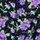 Noir Navy Blue Ditsy Floral