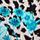 Spotted Blue Floral