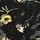 Pure Black Floral