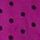 Raspberry Cooler Purple and Black Dot