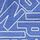 Blue Dawn Logo Print