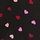 Black & Red Hearts