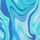 Blue Breeze Marble Print