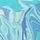 Blue Breeze Marble Print Blue