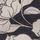 Pure Black Drawn Floral