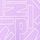 Purple Petal Logo Print