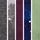 Black/Grey/Purple/Blue/Green