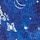 Beaming Blue Constellation Print