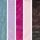 Black/Pink/Purple/Blue