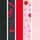 Black/Red/Pink