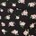 Pure Black Floral