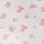 White Ditzy Floral Printed Waffle
