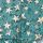 French Sage Green Twinkling Stars Foil Print