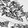 White Tropical Toile