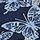Noir Navy Blue Butterfly